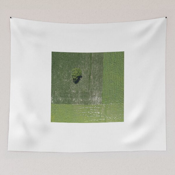 Item preview, Tree in a sunflower field designed and sold by Kevin Lajoie.