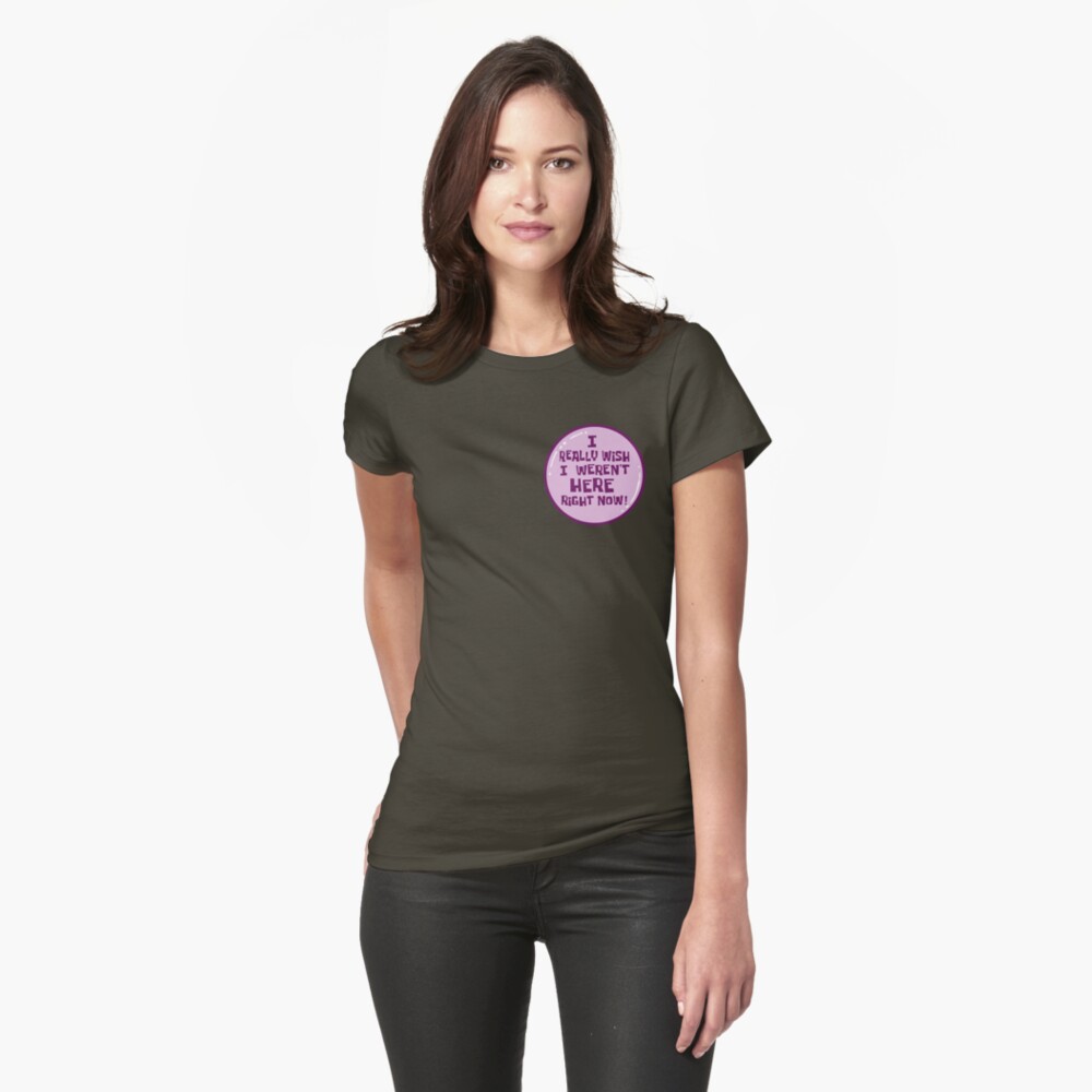 Item preview, Fitted T-Shirt designed and sold by misterspotswood.