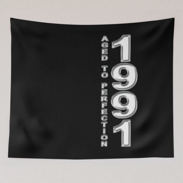 Item preview, Born 1991 - Birthday Vintage 1991 designed and sold by Dubbra.