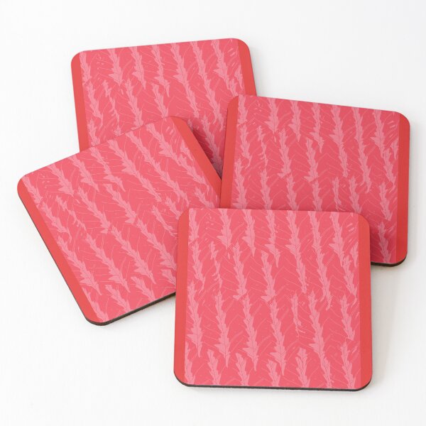 Item preview, RED LEAF PATTERN DESIGN designed and sold by Deeparsh.