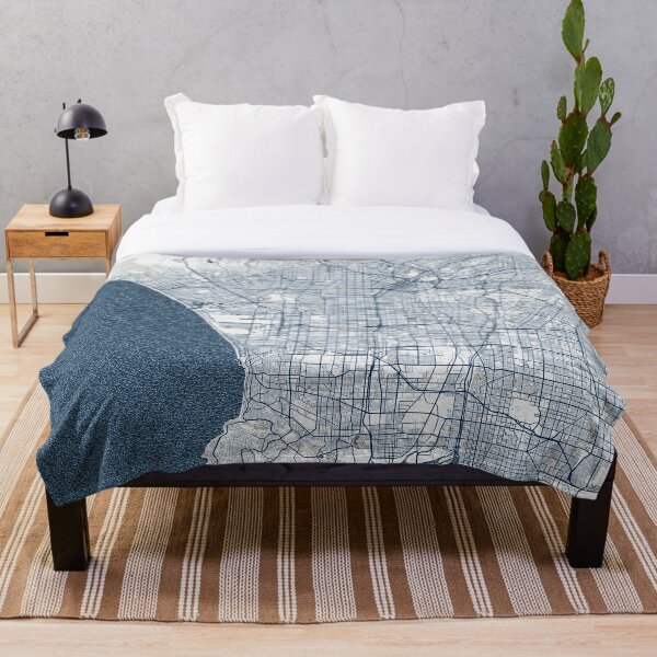 Item preview, Los Angeles City Map of California, USA - Coastal designed and sold by deMAP.