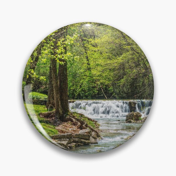 Item preview, Spring Lush Ozarks Waterfall designed and sold by mljdwhite.