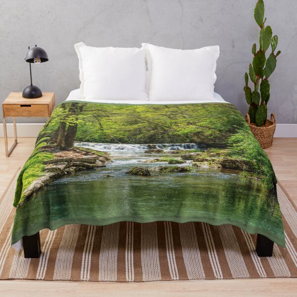 Item preview, Spring Lush Ozarks Waterfall designed and sold by mljdwhite.