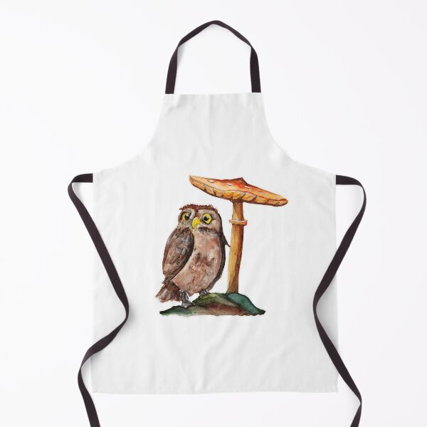 Item preview, Mushroom owl designed and sold by Karolien Kenis.