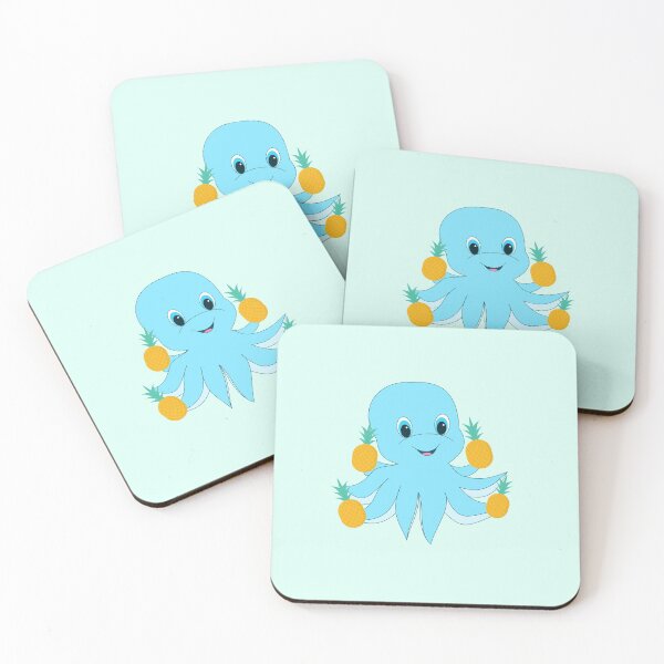 Item preview, Pineapple Octopus designed and sold by TheGoToStore.