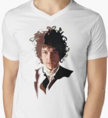 Bob Dylan Music Icon Men's V-Neck T-Shirt