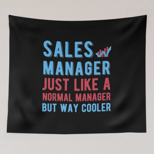 Item preview, Funny Sales Manager designed and sold by artworkbyrihen.
