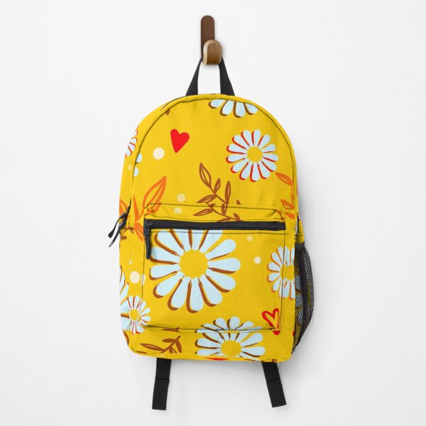 Item preview, Sunny yellow flower pattern designed and sold by DeliriousSteve.