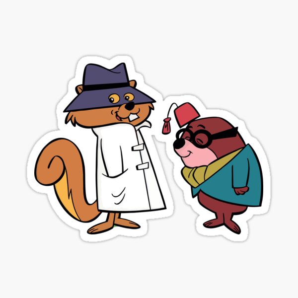 Secret Squirrel Sticker
