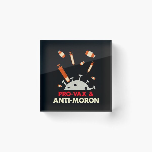 Artikelvorschau, Pro-Vax Anti-Moron Retro entworfen und verkauft von WPahat.