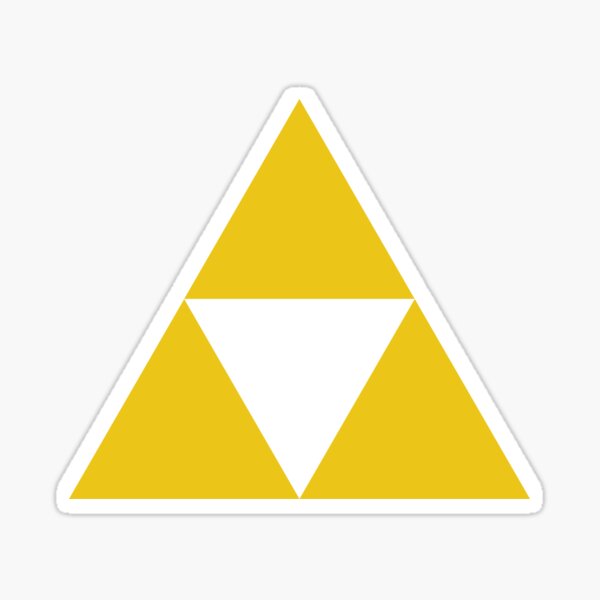 Triforce Tee Sticker