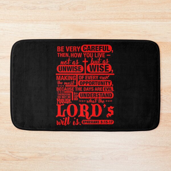 Item preview, Ephesians 5:15-17 designed and sold by plushism.