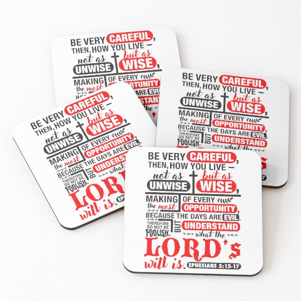 Item preview, Ephesians 5:15-17 designed and sold by plushism.