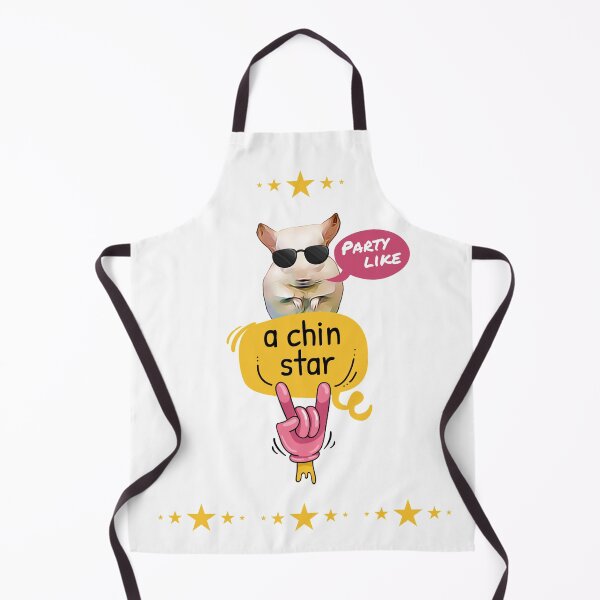 Item preview, Party Like a Chin Star Cute Funny Chinchilla designed and sold by ChinStore.