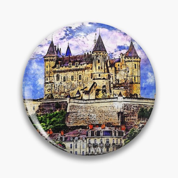 Item preview, Medieval castle of Saumur, Loire Valley, France. designed and sold by Newlander90.