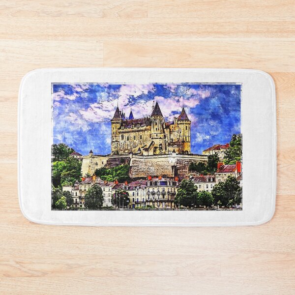 Item preview, Medieval castle of Saumur, Loire Valley, France. designed and sold by Newlander90.