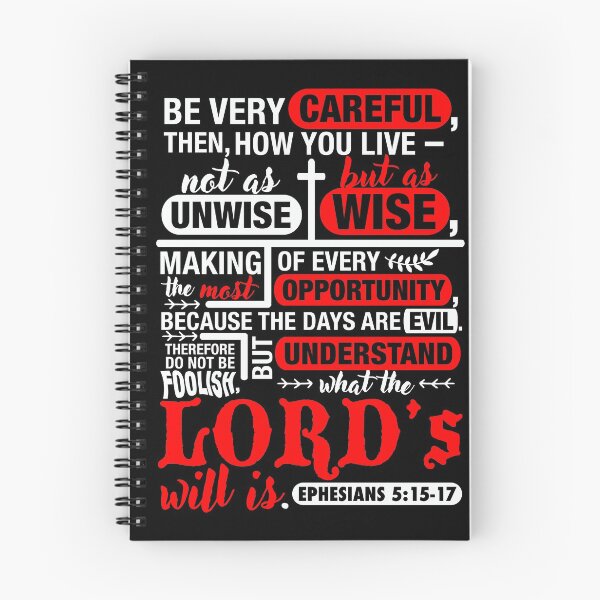 Item preview, Ephesians 5:15-17 designed and sold by plushism.