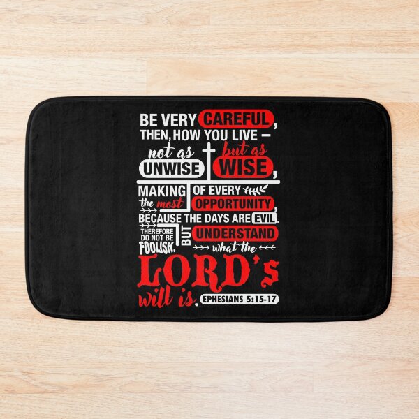 Item preview, Ephesians 5:15-17 designed and sold by plushism.