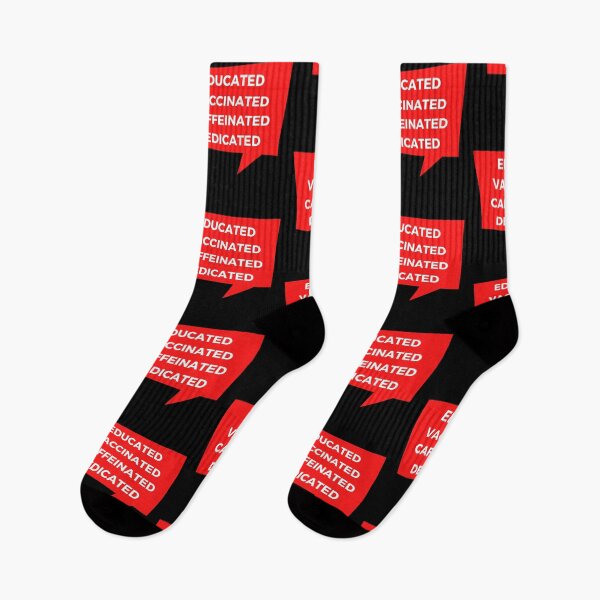 Item preview, Educated Vaccinated Caffeinated Dedicated designed and sold by TheGoToStore.