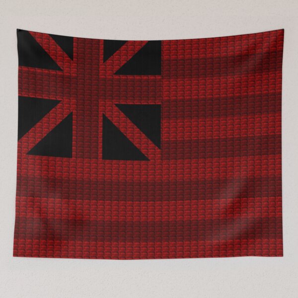 Item preview, Grand Union Flag Inspired Textured Art designed and sold by vortexatelier.