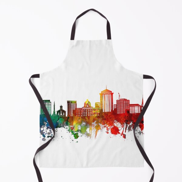 Item preview, montgomery skyline watercolor designed and sold by BekimART2.