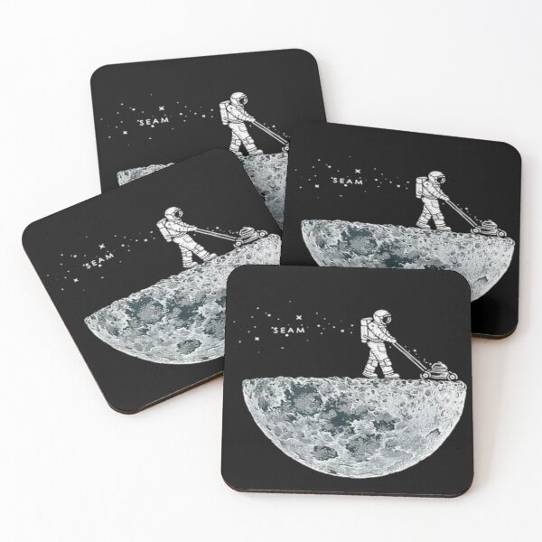 Item preview, Mow the lawn on the moon designed and sold by TALASHOP.