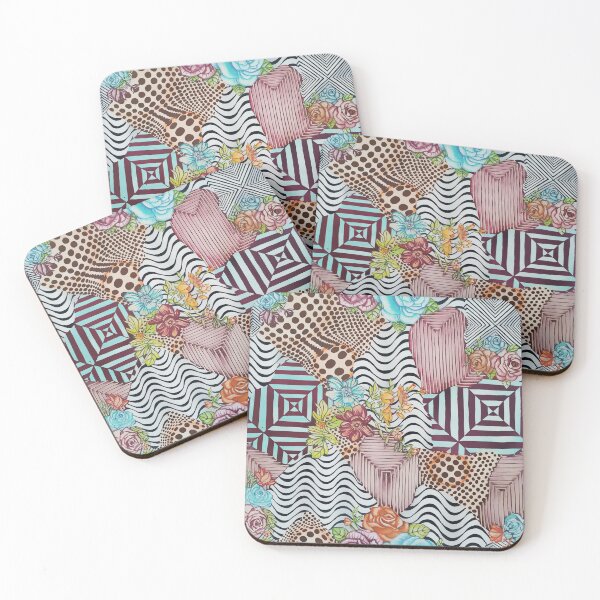 Item preview, Floral And Geometrical Hand Paint Design designed and sold by HiraSheikh.