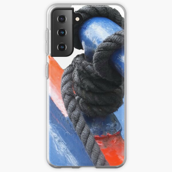 Rope on a narrowboat  Samsung Galaxy Soft Case