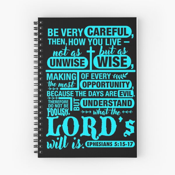 Item preview, Ephesians 5:15-17 designed and sold by plushism.
