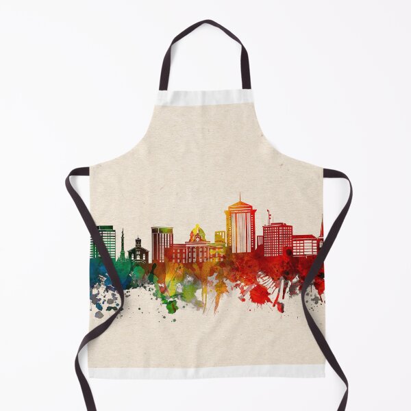 Item preview, montgomery skyline watercolor 2 designed and sold by BekimART2.