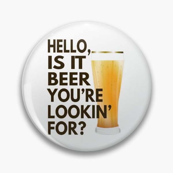 Item preview, Beer Song Lyric Pun designed and sold by MoonsmileProd.