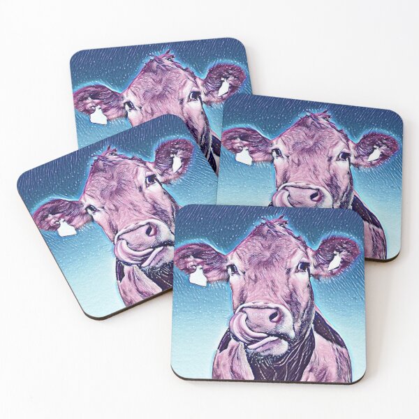 Item preview, Purple cow designed and sold by Ninaeva.