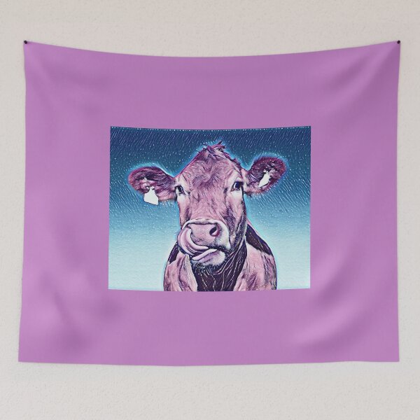 Item preview, Purple cow designed and sold by Ninaeva.