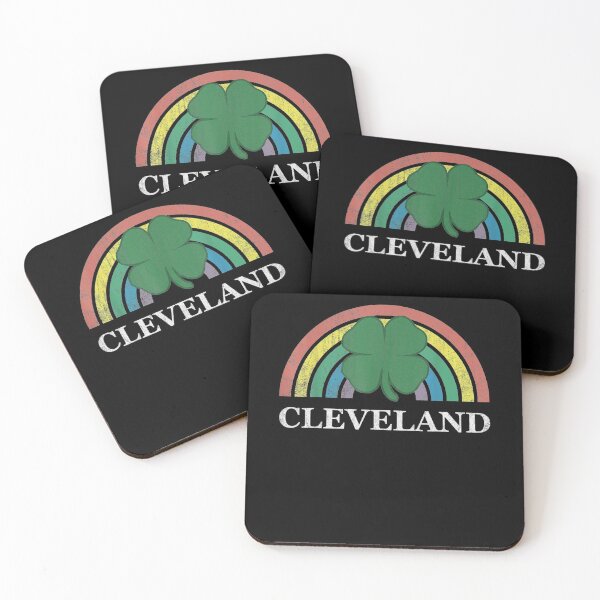 Item preview, Cleveland Shamrock St Patrick's Day Rainbow Saint Paddy's  designed and sold by melisenda.