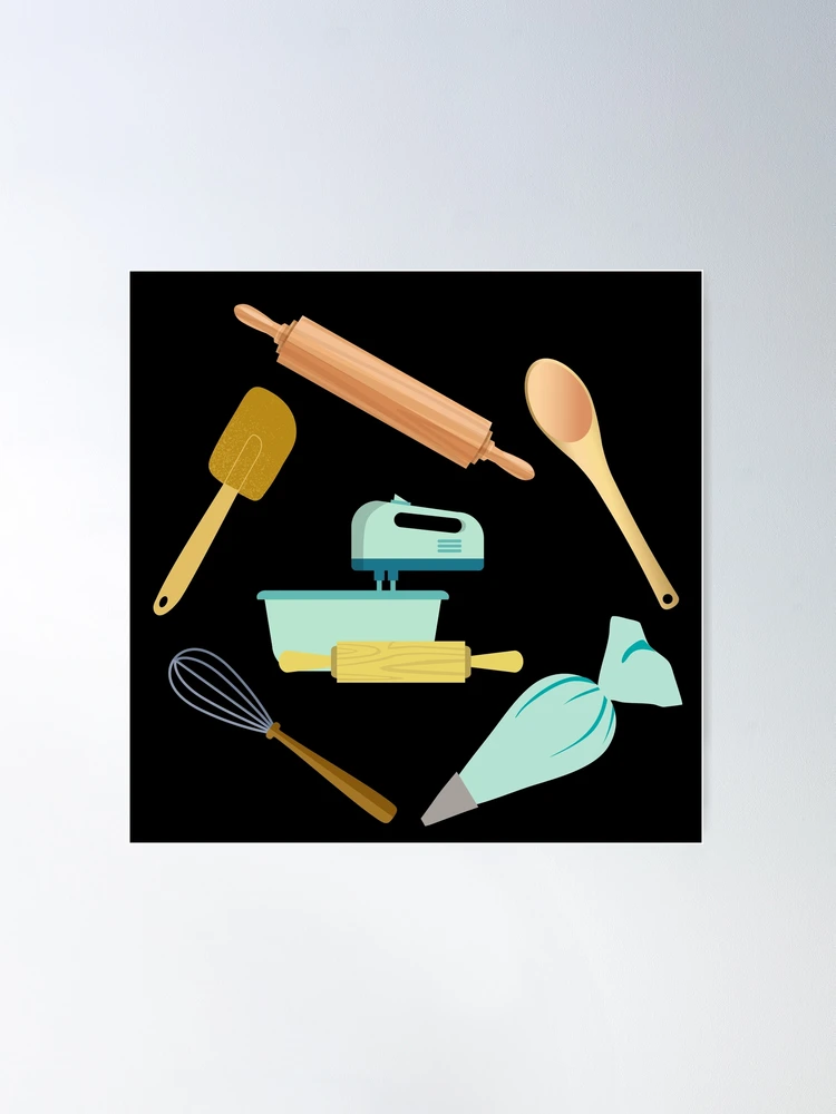 Cooking & Baking Tools Poster