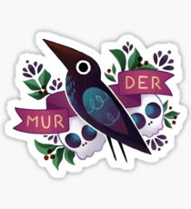 Murder Crow Sticker