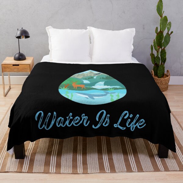 Item preview, Water is Life, World Water Day 2021 designed and sold by ZaydounStark.