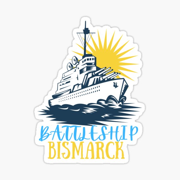 Item preview,  Battleship Bismarck  designed and sold by CreativeTshirt1.