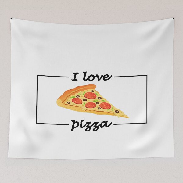 Item preview, i love pizza designed and sold by GalaxyStoreDZ.