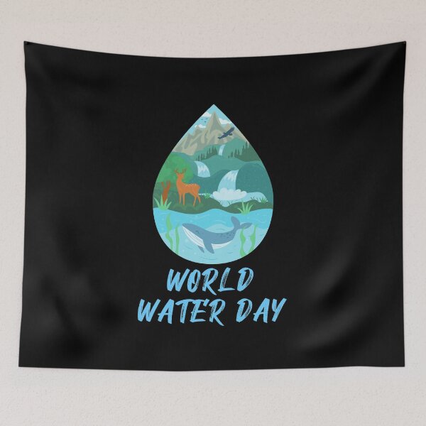 Item preview,  World Water Day, Cute Water is Life 2021 designed and sold by ZaydounStark.