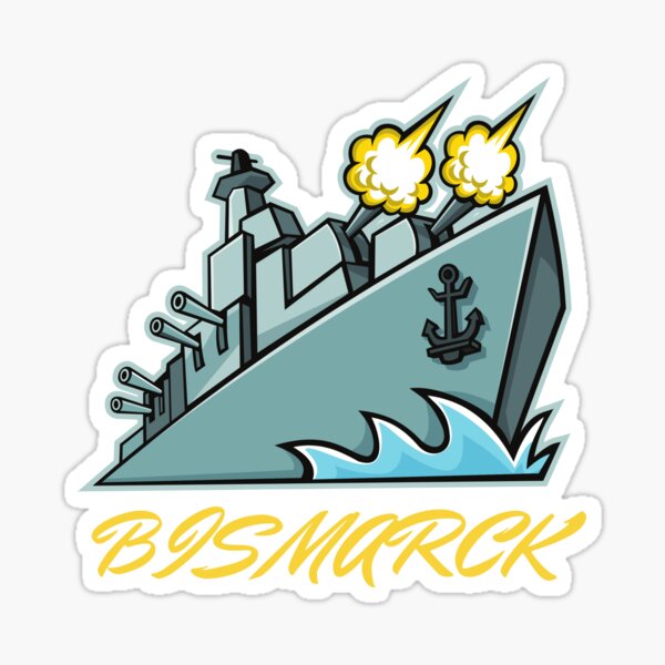 Item preview, Battleship Bismarck  designed and sold by CreativeTshirt1.