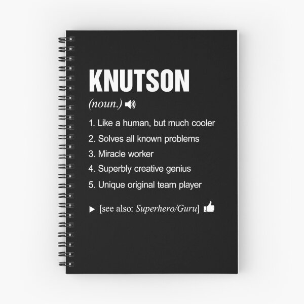 Item preview, Knutson Name Definition Retro Family Funny  designed and sold by melisenda.