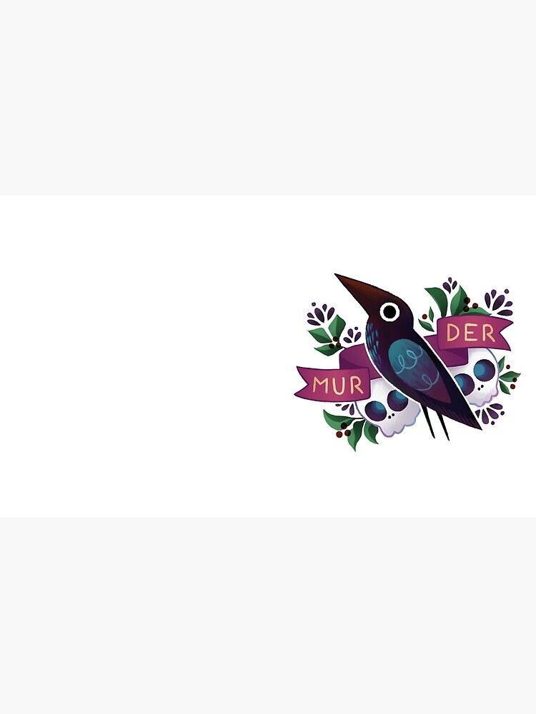 Thumbnail 4 of 4, Coffee Mug, Murder Crow designed and sold by ginkoseed.