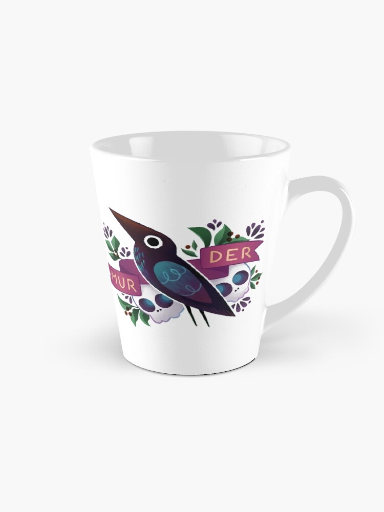 Thumbnail 1 of 4, Coffee Mug, Murder Crow designed and sold by ginkoseed.