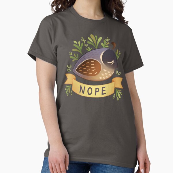 Item preview, Nope Quail designed and sold by ginkoseed.