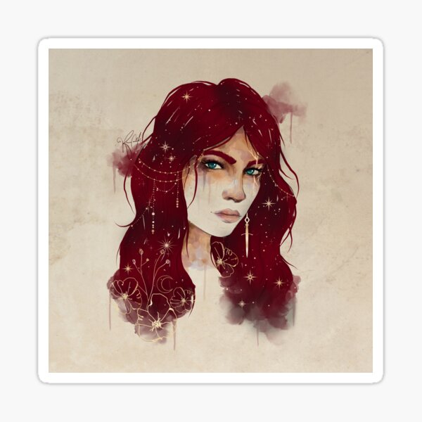 Celestial Poppy Sticker