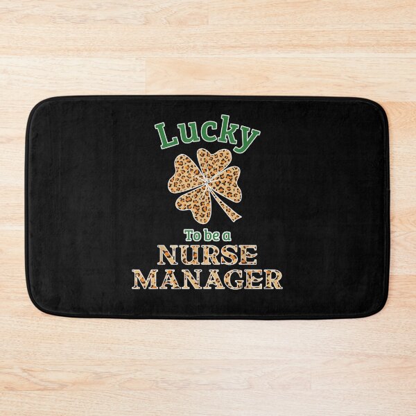 Item preview, Lucky To Be A Nurse Manager Leopard Lucky Clovers  designed and sold by melisenda.