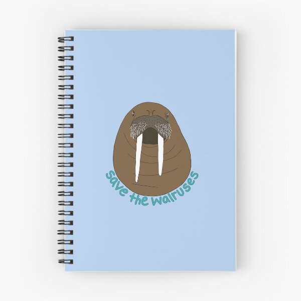 Item preview, blue version of save the walruses designed and sold by jesscallaghan.