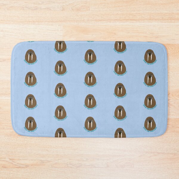 Item preview, blue version of save the walruses designed and sold by jesscallaghan.