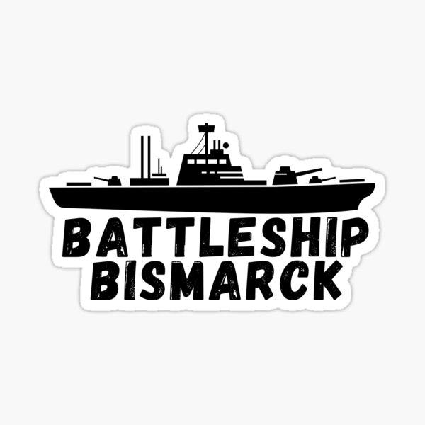 Item preview, Battleship Bismarck  designed and sold by CreativeTshirt1.